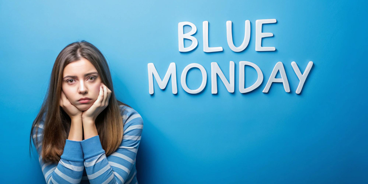 ragazza triste per blue monday